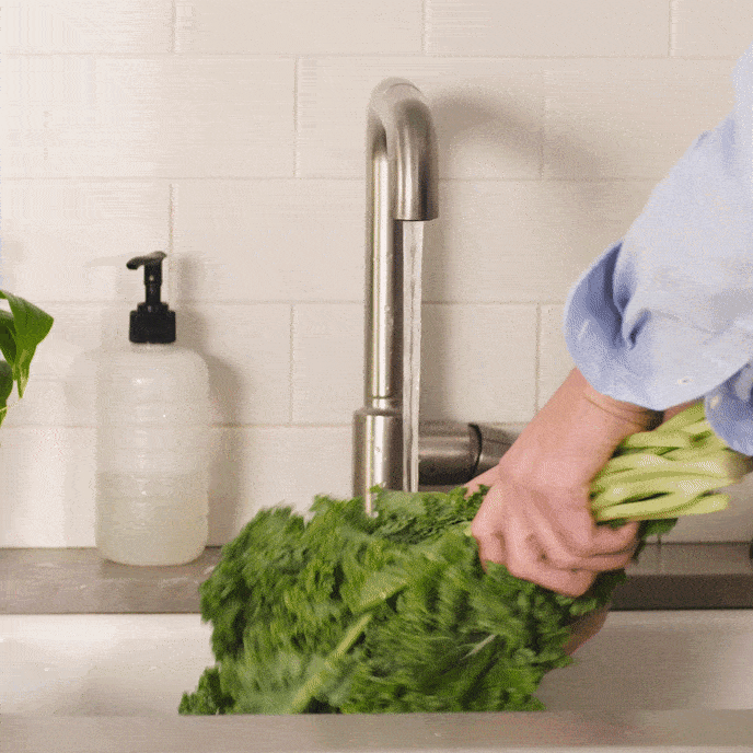 Reduce Kale’s Bitterness by Rinsing It Twice Cook's Illustrated